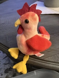 Ty Beanie Babies Strut The Rooster - Picture 1 of 5