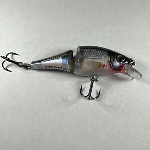 Rapala BX Jointed Shad Lure, 2 1/2", Silver