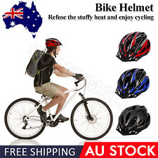 Bicycle Helmet Road Mountain Bike Adjustable Safety Shockproof Light OZ