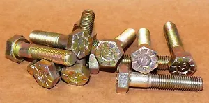 10 L9 1/2"-13 x 4-1/2" Hex Head Bolts -- Special High Strength Alloy Steel - Picture 1 of 4