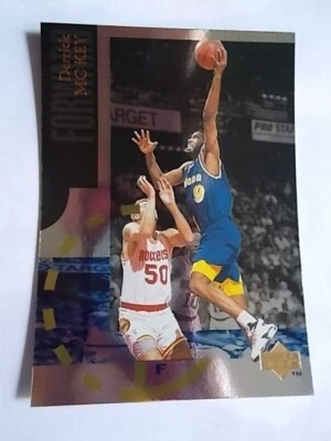 1994-95, Upper Deck, NBA, Special Edition, SE36, Derrick McKey, Pacers - Image 1 of 2
