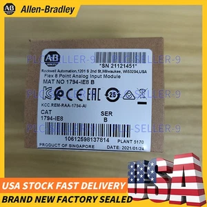 Kostenloser Versand Marke Allen Bradley 1794-IE8 Flex E/A 8 Kanal Analog - Bild 1 von 7