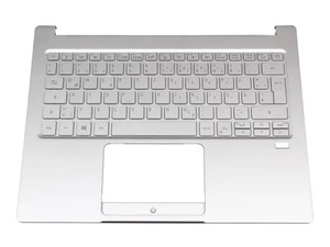 Acer Swift 3 (SF313-52) Oryginalna klawiatura z Topcase DE (niemiecki) srebrny/srebrny - Zdjęcie 1 z 4