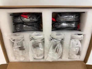 SAMSUNG WISENET SNC-79440BWN DIGITAL SECURITY CAMERA KIT 1080P WIRELESS QTY 4 - Picture 1 of 5