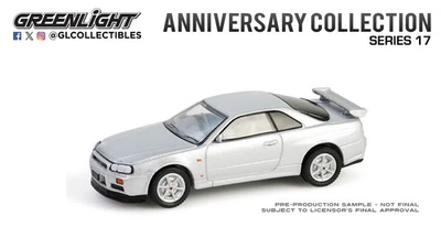 Nissan Skyline GT-RV-SPEC (R34) 28160-E Greenlight Nissan 25 aniversario 1999 Foto 1 de 2