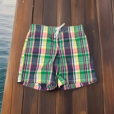 Bañador a cuadros Southern Tide The Skipjack forrado para hombre talla M Foto 1 de 4