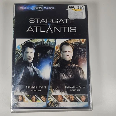 Stargate Atlantis Season 1 & 2 Combo Pack (DVD) NEW - SEALED - Image 1 of 2