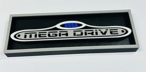 Decorative Sega Mega Drive logo Sign Display Cinema  small 17.5cm   Large 22cm - Picture 1 of 4