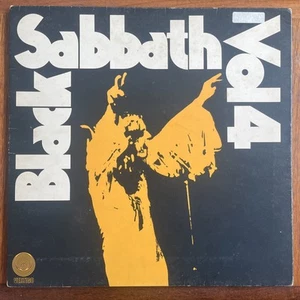 BLACK SABBATH - Vol. 4 LP 1972 UK Vertigo Swirl RARE First Pressing Heavy Metal - Picture 1 of 24