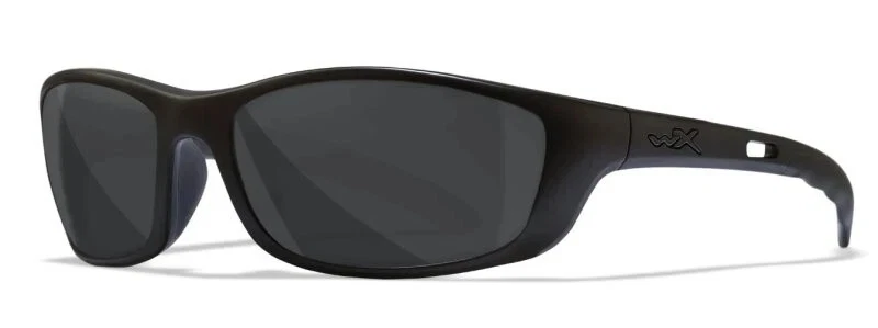 全新 Wiley X P-17 哑光黑色镜框 带灰色镜片 — 第 1/1 张图片