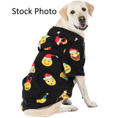 Nuevo con etiquetas Sudadera con Capucha Perro Pijamas Emoji Navidad Papá Noel Talla Mediana Foto 1 de 4