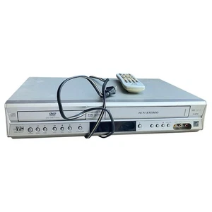 JVC HR-XVC17 DVD VCR Combo Player Hi-Fi VHS Recorder Tested Includes Remote - Picture 1 of 2