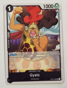 One Piece Kingdoms of Intrigue (OP-04) Gyats OP04-080 - Uncommon - Picture 1 of 1