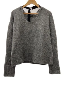 DIESEL Knit & Sweater (Thick) XXS Wool GRY Used - Picture 1 of 4