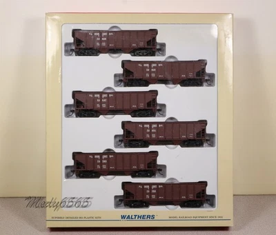 Walthers Illinois Central Twin Hoppers (6-Pack) HO Scale - Image 1 of 3