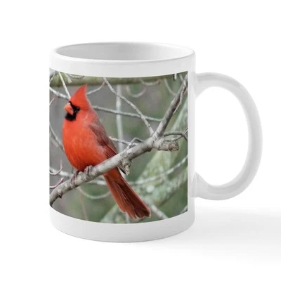 CafePress Cardinal Mug 11 oz Ceramic Mug (489535259)