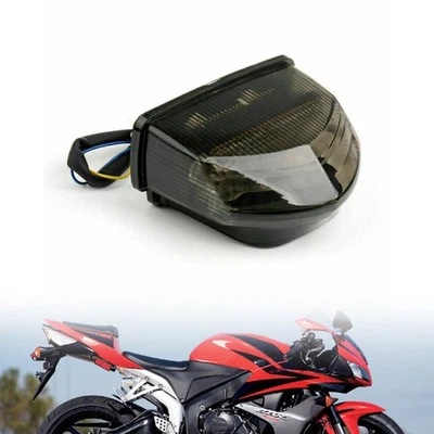 Luz de señalización de giro trasera de freno para motocicleta para Honda CBR600RR 2007-12. Foto 1 de 4