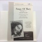 The Hunter Songs Of Mary Brahms Choral Octavo Sheet Music Satb A Cappella