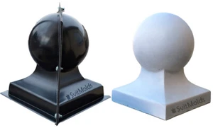 Concrete molds Precast Concrete Balls Concrete Finials Decorative set 2 mold P26 - Picture 1 of 10