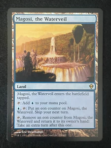 Magic the Gathering Zendikar Magosi, the Waterveil Land Rare 218/249 - Picture 1 of 2