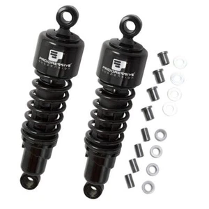 Amortiguadores Traseros Progressive Serie 412 Moto Negro 12" (412-4049B) - Imagen 1 de 1
