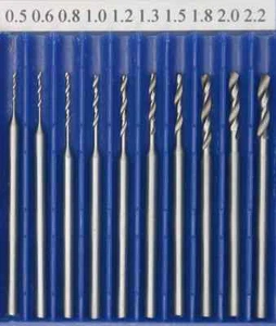 90047 GG-Tools Miniatur HSS Spiralbohrer Sortiment von 0,5 – 2,2mm 10tlg. - Picture 1 of 1