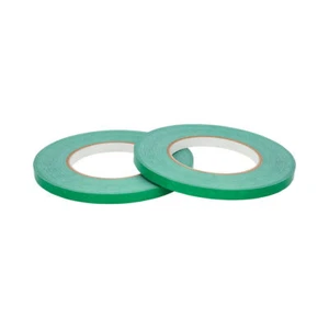 6 Pcs Poly Bag Sealing Tape Green 3/8" x 180 Yards 2.3 Mil with Tape Dispenser - Picture 1 of 10