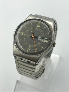 SWATCH Gent TIGER MOTH Uhr (GX701/GY700) - Flex - Datum / Tag - 1988! Vintage - Bild 1 von 8