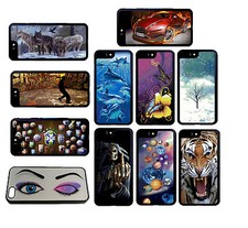 3D Effect Changing Picture Case Cover Protector for iphone Samsung Mobile Phones