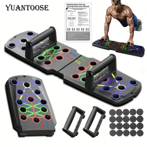 1Pc Multifunctional Folding Push-Up Board for Home and Gym Workouts - Build Stro - Picture 1 of 13