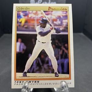 1991 O-Pee-Chee Premier Tony Gwynn #59 HOF San Diego Padres