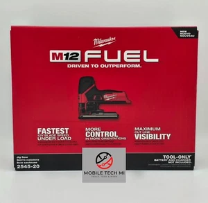 Milwaukee M12 FUEL Jig Saw 2545-20 Brushless Tool Only Jigsaw - BRAND NEW - Picture 1 of 3