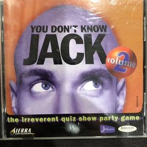 YOU DON'T KNOW JACK VOLUME 2 PC CD-ROM VIDEO GAME - Picture 1 of 4