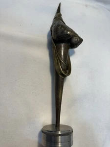 Unikat Vintage Künstler Signiert Messing Abstrakt GROSSE BRÜSTE Skulptur KÜNSTLER AV? - Bild 1 von 17