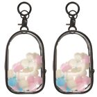 2 Sets Doll Storage Case Closure Package Plasitc Bags Polybags Baby