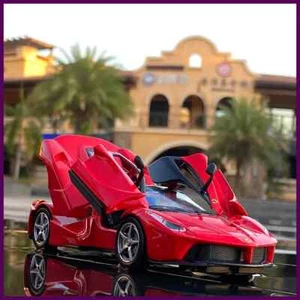 Coche de juguete 1:32 Ferrari Laferrari coche de aleación de juguete diecasts y vehículos de juguete coche - Imagen 1 de 25