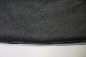cotton blend dbl knit fabric dk gray 4 yds x64" top wt - Picture 1 of 1