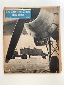 New York Times Magazine, 10. Oktober 1948, UNVOLLSTÄNDIG, BESCHREIBUNG LESEN - Bild 1 von 2