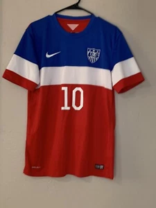 Nike USA Soccer Jersey 2014 US National Team Bomb Pop Diskerud #10 Jersey Sz M - Picture 1 of 9