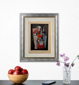 Pablo Picasso, Original Hand-signed Lithograph with COA & Appraisal of $3,500 - Picture 1 of 11