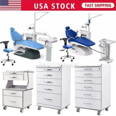 Dental Unit Chair Computer Controlled DC Motor /Mobile Cabinet Trolley Cart - Image 1 of 4