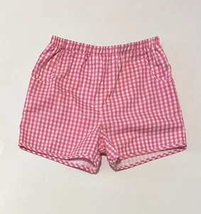 TBBC The Beaufort Bonnet Co size 7 girls hot pink check shorts - Picture 1 of 6