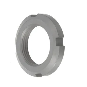 GENUINE LAMBORGHINI Aventador Self Locking Slotted Round Nut M25x15 WHT005222 - Picture 1 of 5