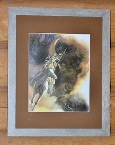 Bev Doolittle Framed Art Prints "11X14” "Runs with Thunder" Buffalo Native Brave - Picture 1 of 10