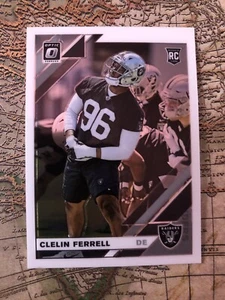 2019 Donruss Optic Rookie Base #104 Clelin Ferrell - Oakland Raiders - Picture 1 of 2