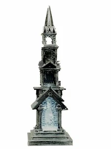 Navidad Iglesia Linterna Acrílico Alto Agua Purpurina Lightup Decoración Regalo - Imagen 1 de 3