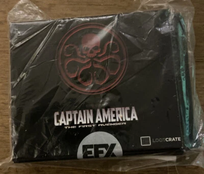Prendedor Marvel Lootcrate Capitán América El Primer Vengador Hydra Efx Coleccionables. Foto 1 de 2