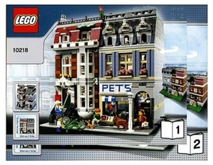 ⭐INSTRUCTIONS ONLY⭐ for LEGO PET SHOP Creator Expert #10218 MANUAL ONLY NO PARTS - Picture 1 of 1