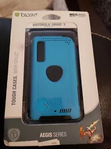 Trident Aegis Case for Motorola DROID 3, Milestone 3 XT861 - Blue - Picture 1 of 4