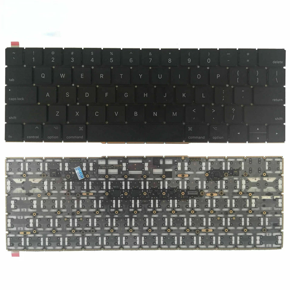 Keyboard Replacement US Layout For MacBook Pro 13" 15" A1706 A1707 2016 2017 New - Image 1 of 4
